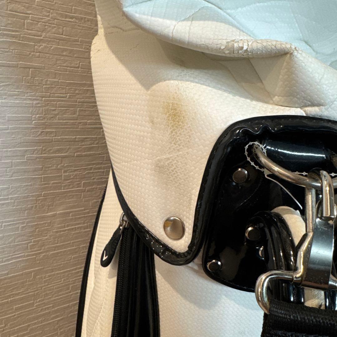 Callaway キャロウェイ　ゴルフバッグ　白　ホワイト　キャディバッグ