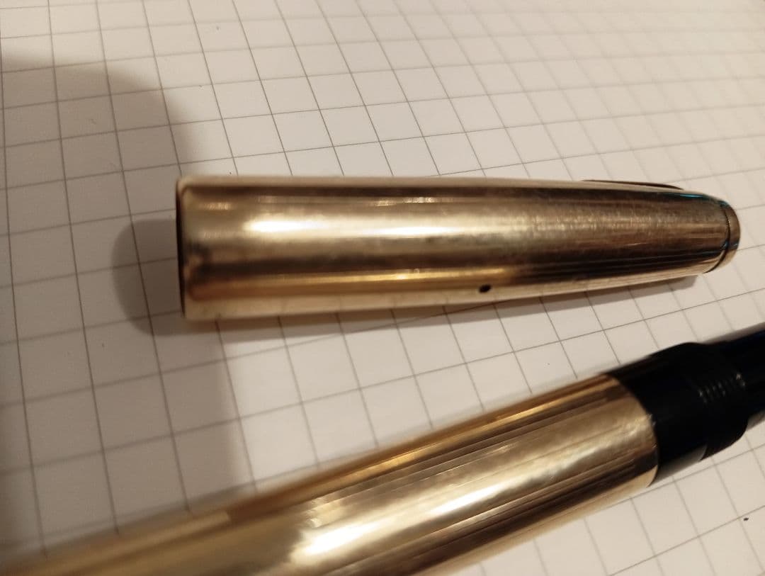 1948 パーカー デュオフォールド「ラ プルーム」 18K ペン先 - 純正