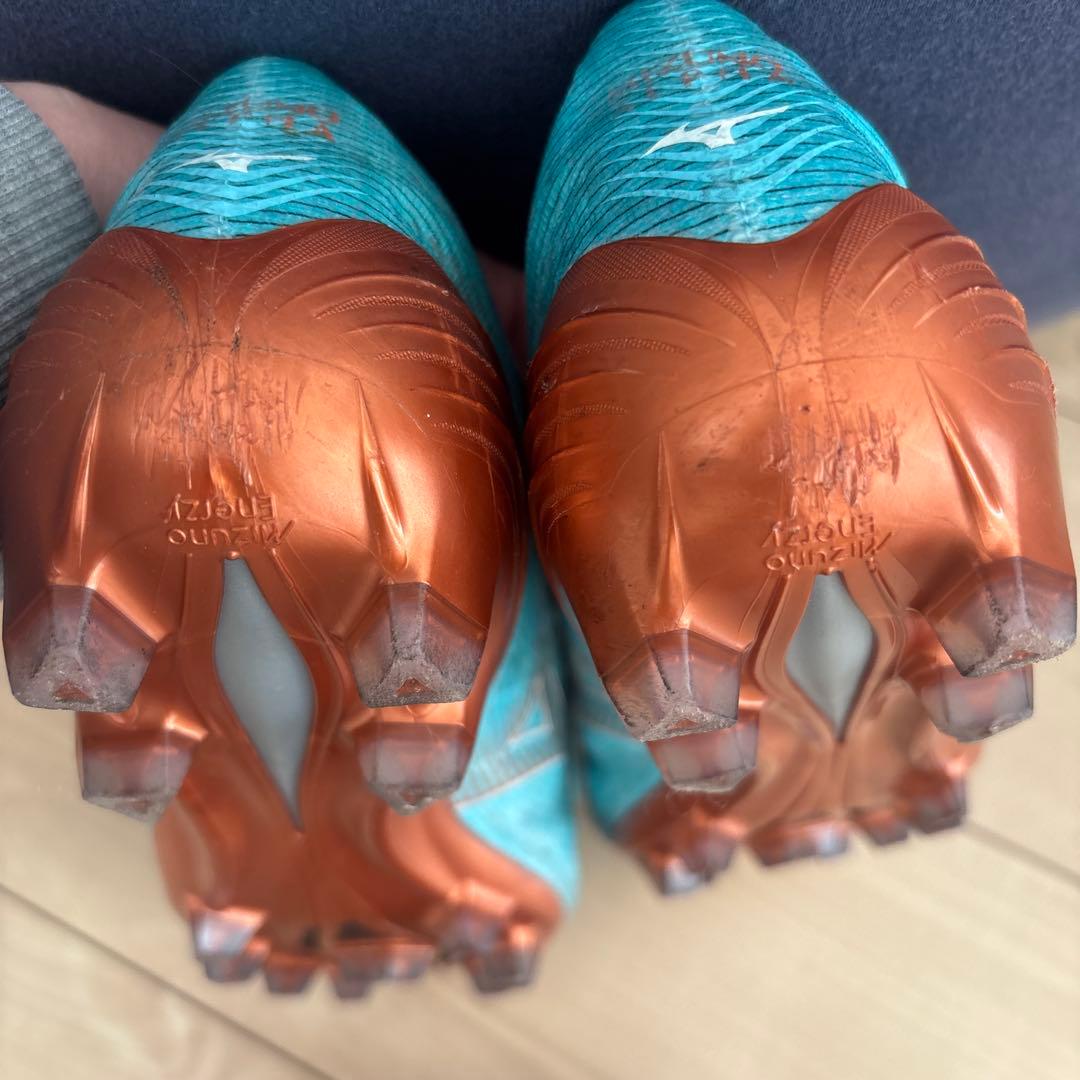 Mizuno サッカーシューズ 青/オレンジ