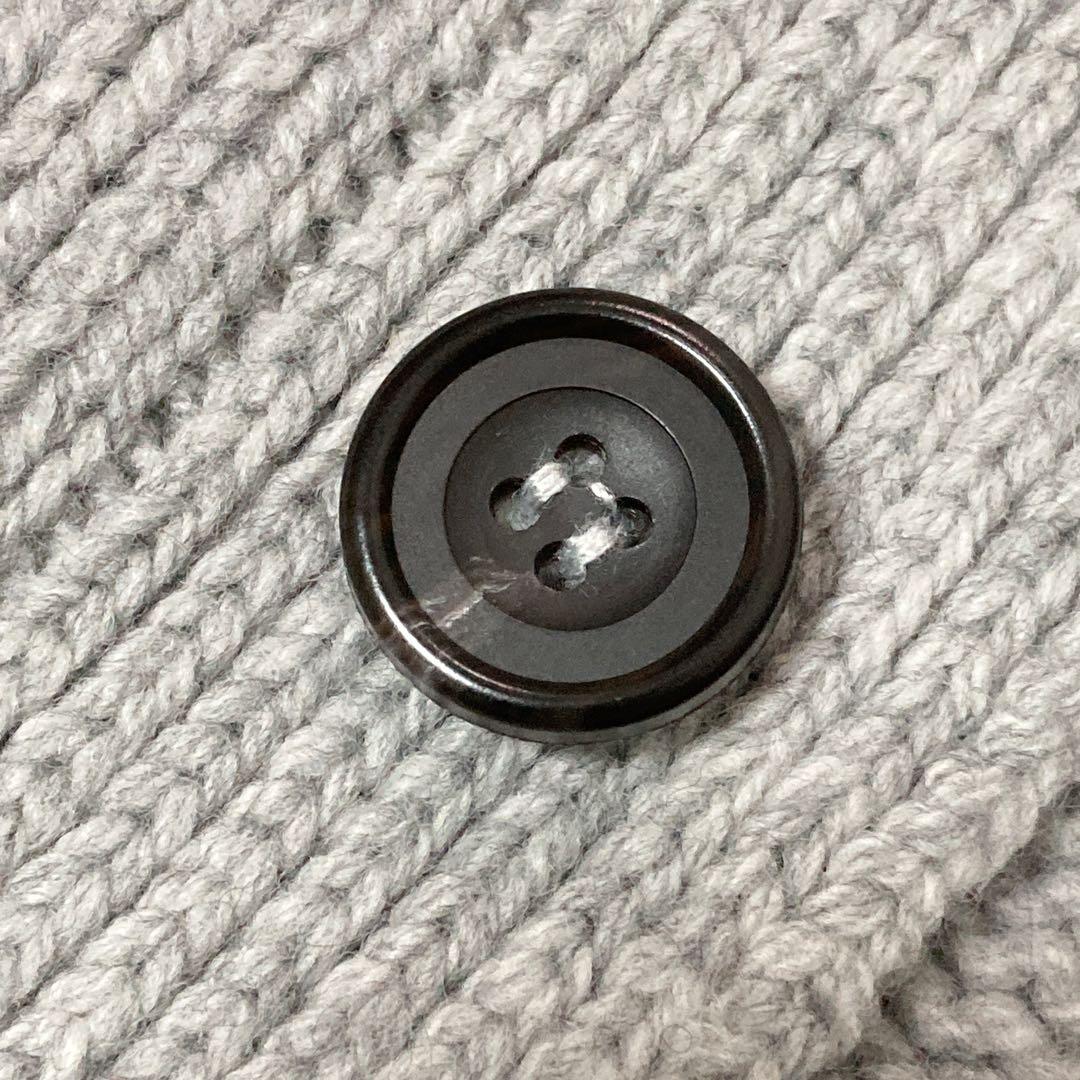 【美品】JOHN SMEDLEY カシミヤ混 ショールカラー カーディガン S