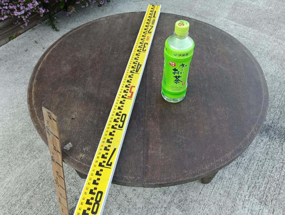 木製「茶ぶだい」　珍品　骨董品　コレクション　インテリア