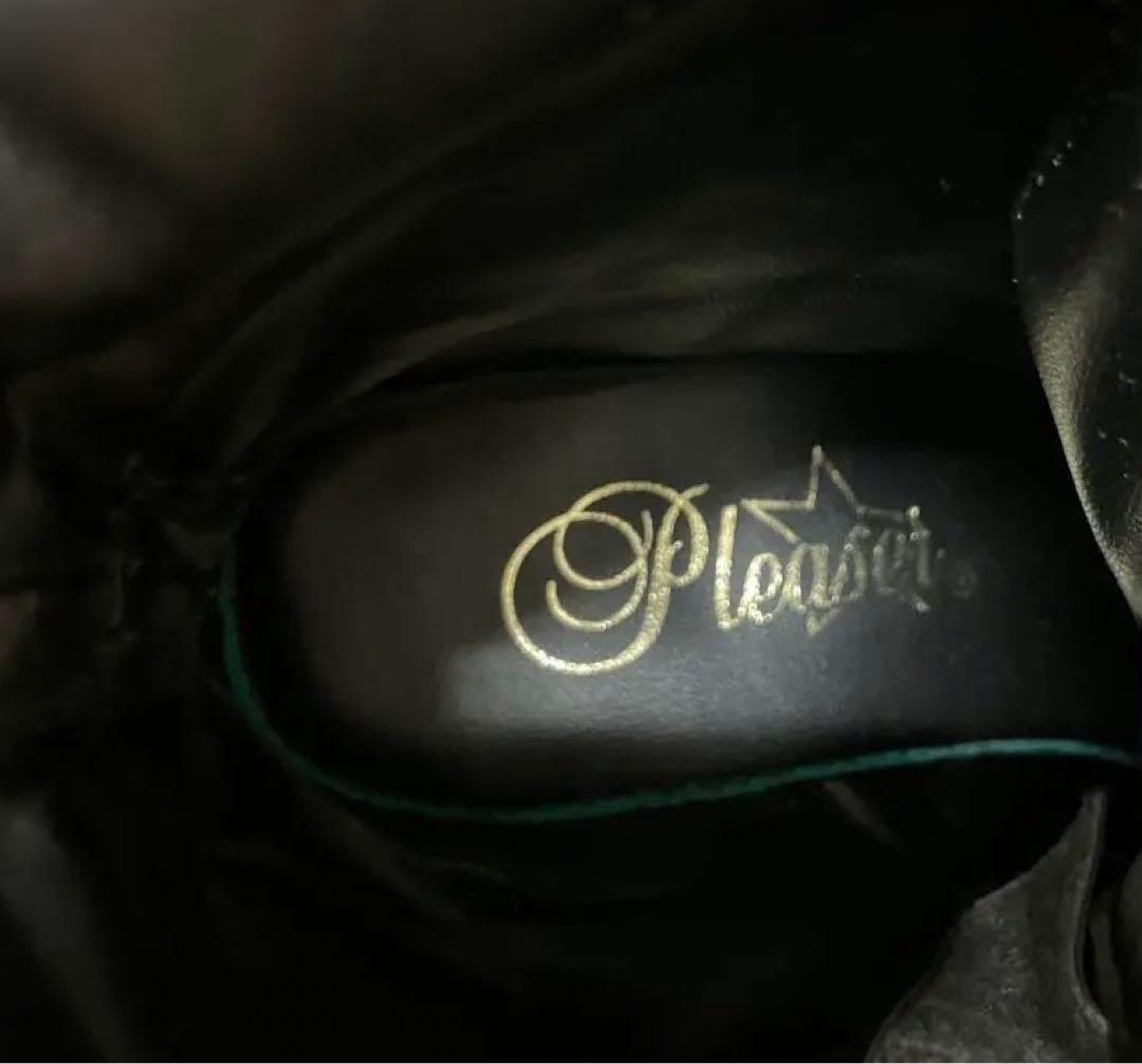 Pleaser ショートブーツ ポールダンス 8インチ サイズ6 ブラック