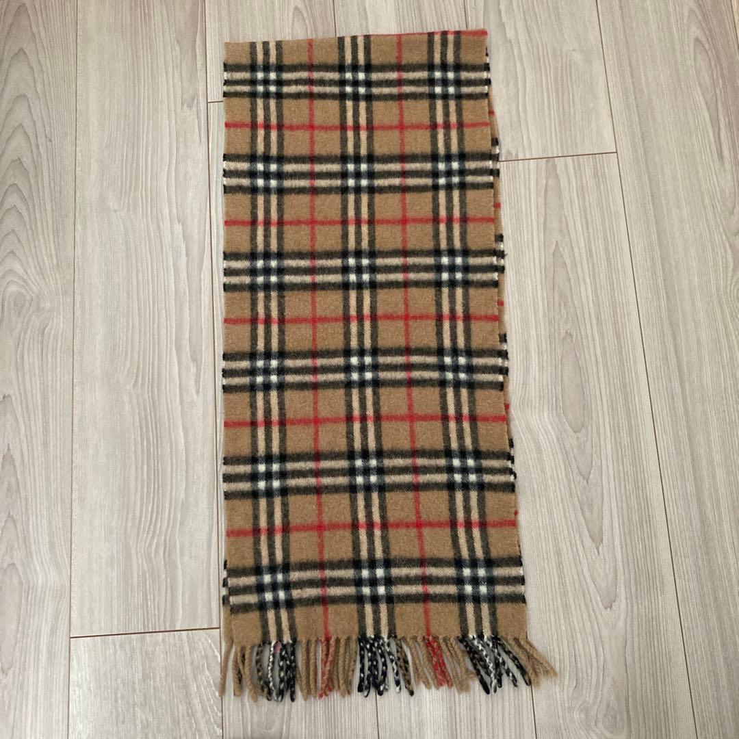 Burberrysバーバリー　マフラー　カシミア100% 男女