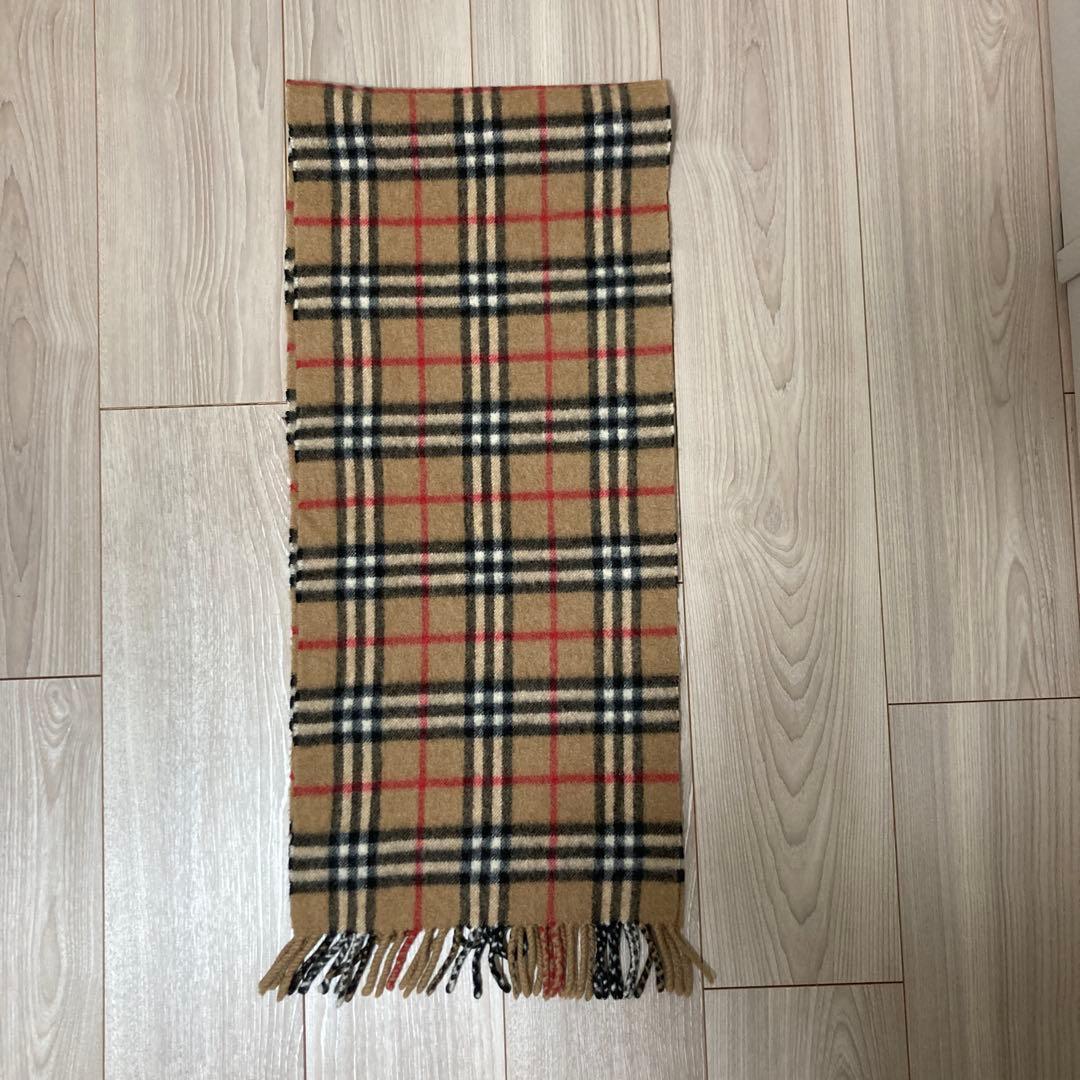 Burberrysバーバリー　マフラー　カシミア100% 男女