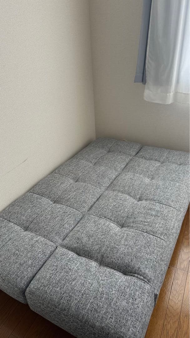 ニトリ ソファベッド MARKS AM グレー