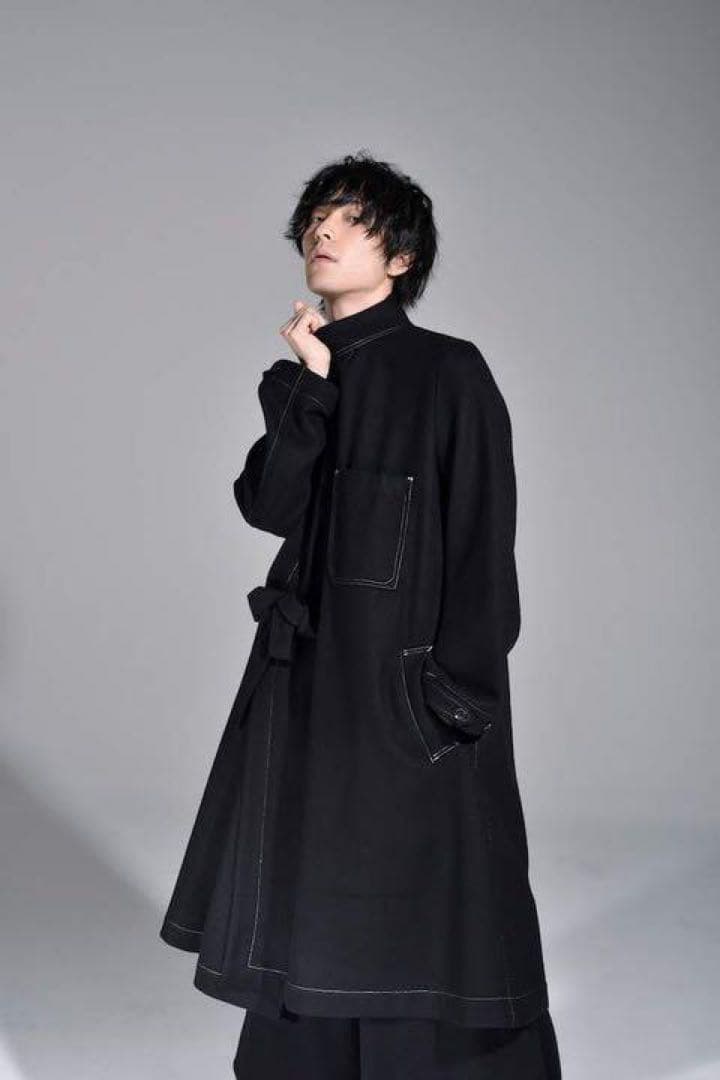 Ground Y インディアフラノ ラップドレスコート