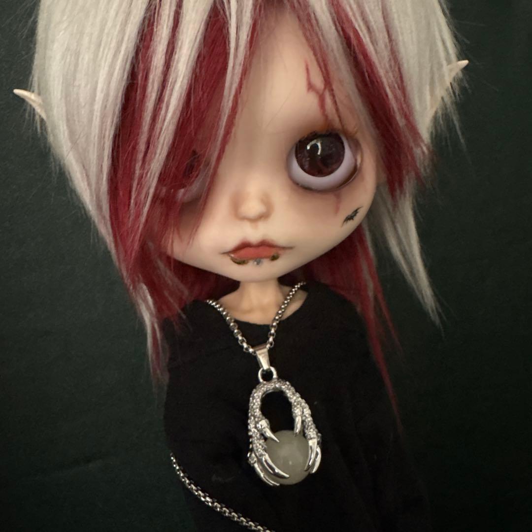 アイシードールカスタム♠ハロウィン♠シルバー×ワイン♠
