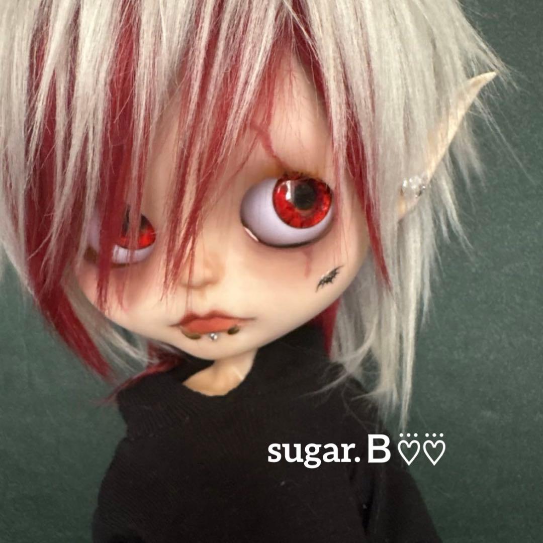 アイシードールカスタム♠ハロウィン♠シルバー×ワイン♠