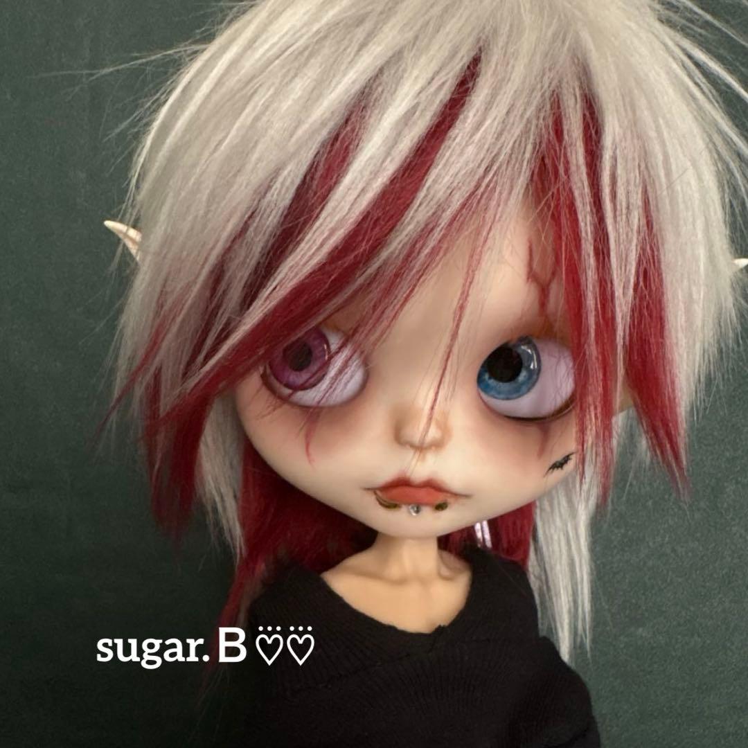 アイシードールカスタム♠ハロウィン♠シルバー×ワイン♠