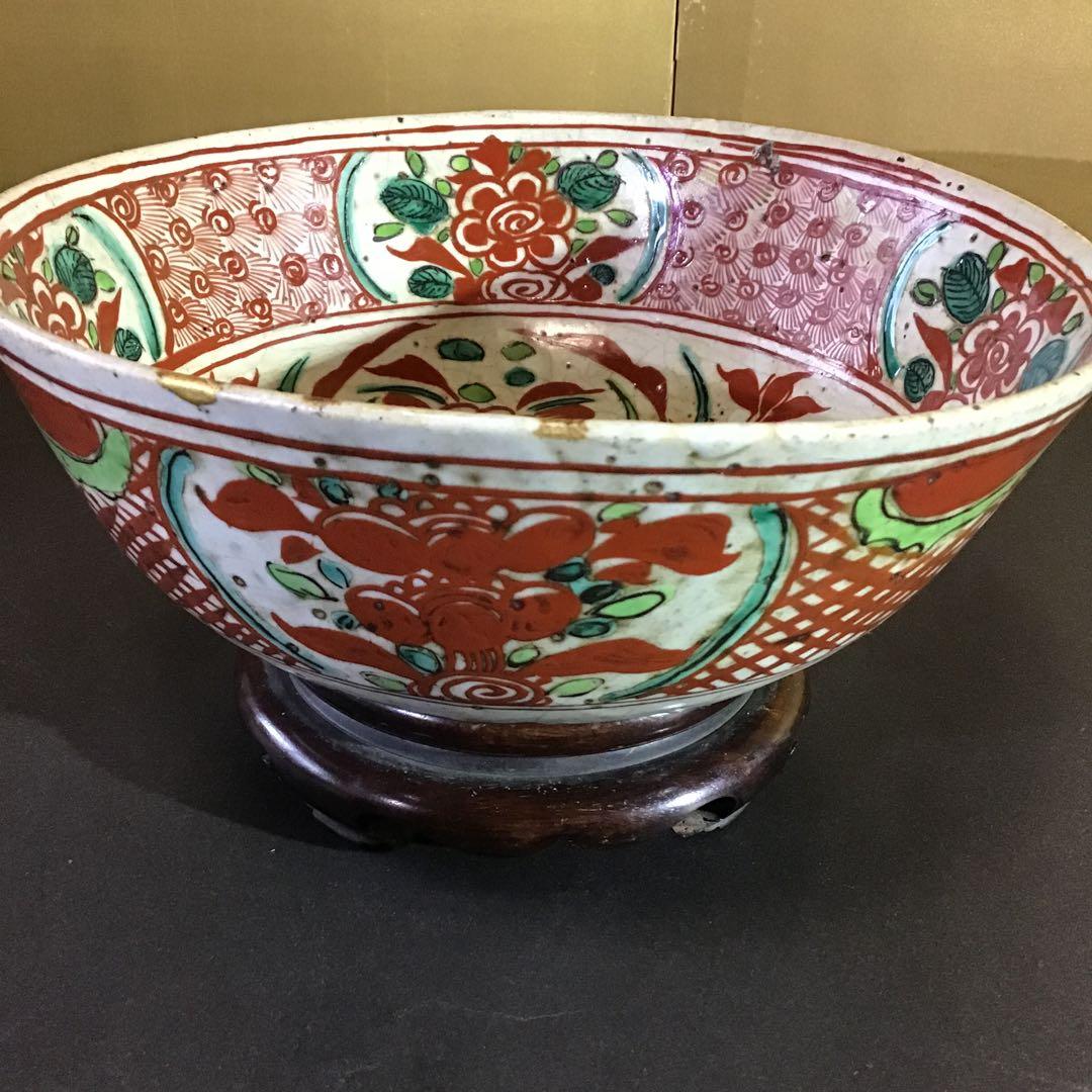 古赤絵　時代物　室町時代　　B I