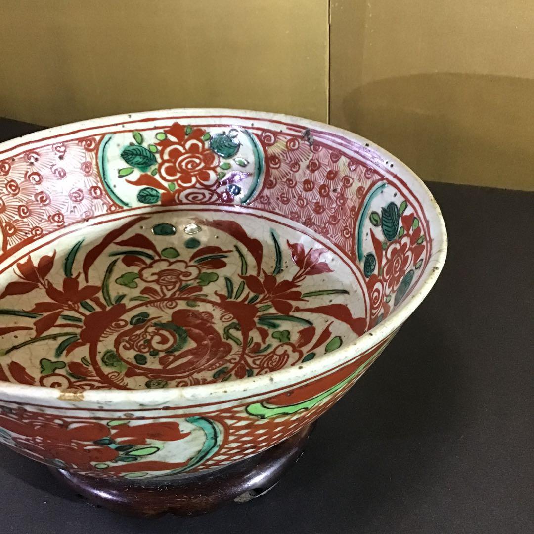 古赤絵　時代物　室町時代　　B I