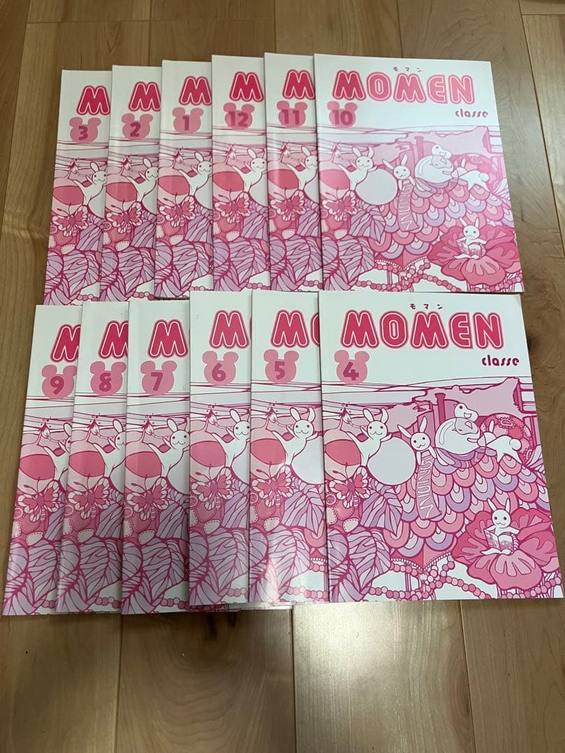 しちだ式　知育教材　モマン　MOMEN 4月から3月まで一年分