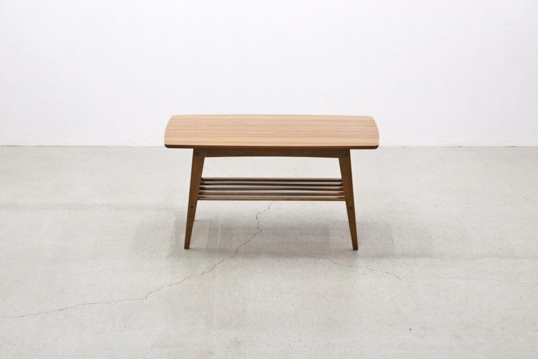 カリモク60 リビングテーブル センターテーブル レトロ メラミン化粧板