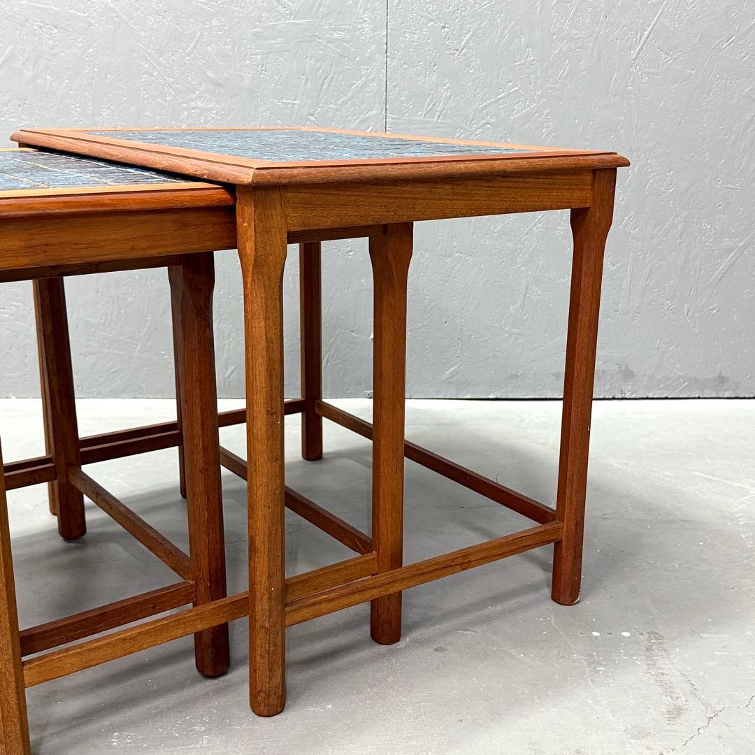 北欧デンマーク ヴィンテージ タイルトップ テストテーブル (502)