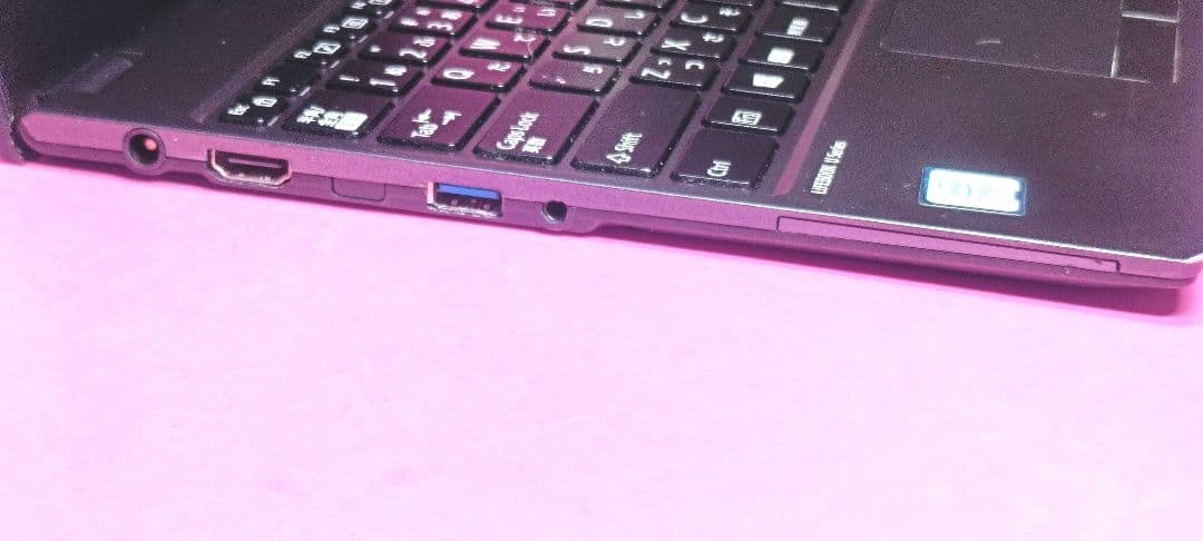 超軽量薄い❣️オフィス✨SSD128✨i5✨カメラ付黒ノートパソコン✨初期設定済