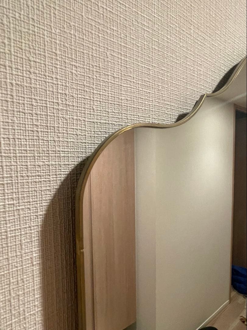 ZARA  真鍮ウォールミラー
