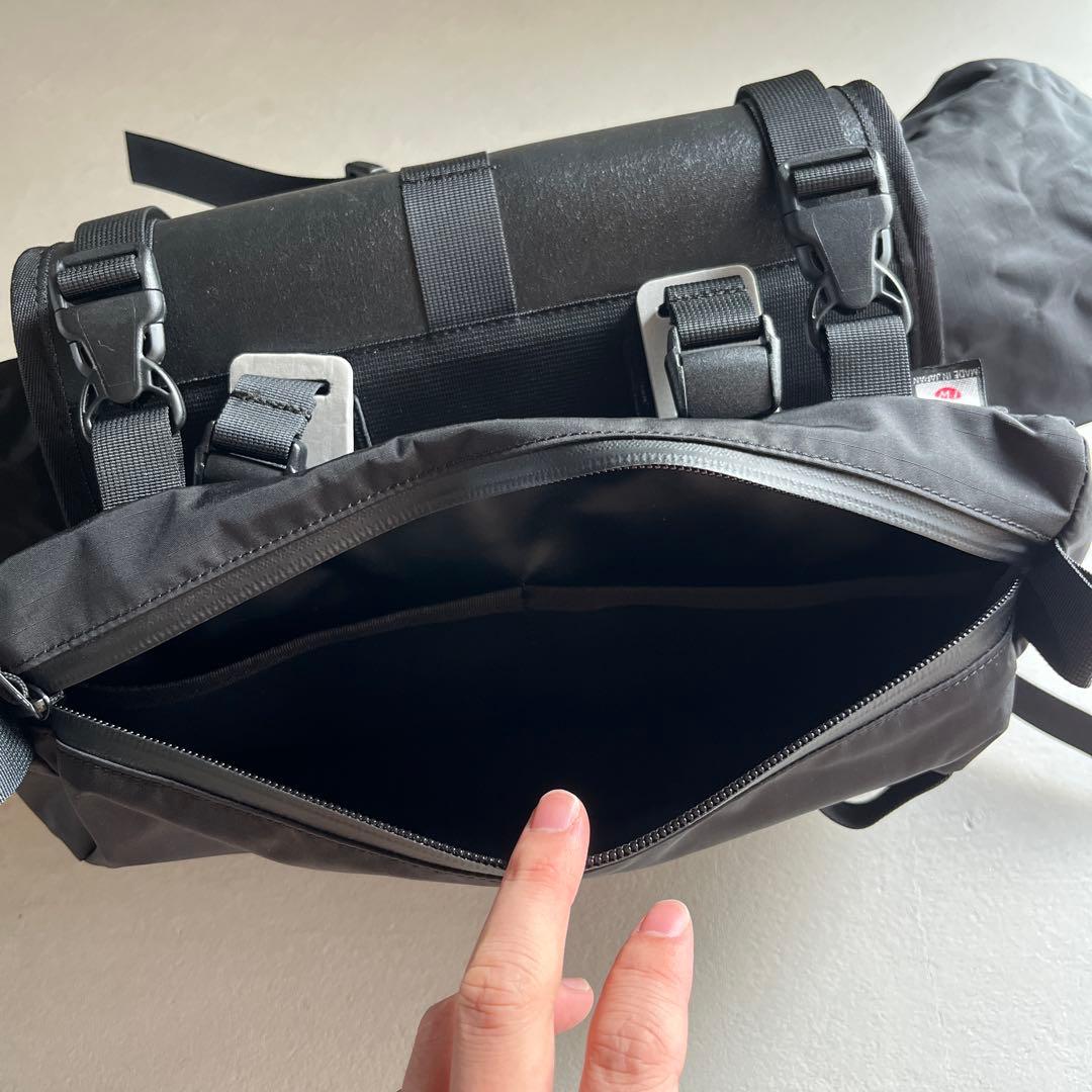 【美品】FAIRWEATHER ハンドルバーバッグ　ブラック