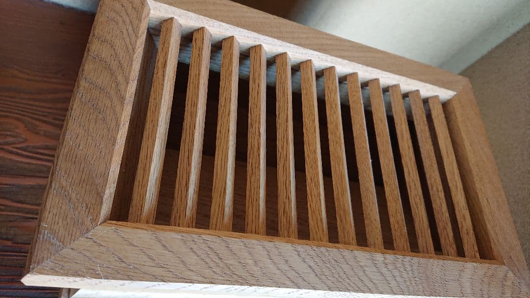 ミニ賽銭箱(楢総無垢)