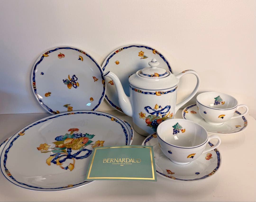 ベルナルドリモージュ ボーケーズ カムブルー ポット付きハニーセット