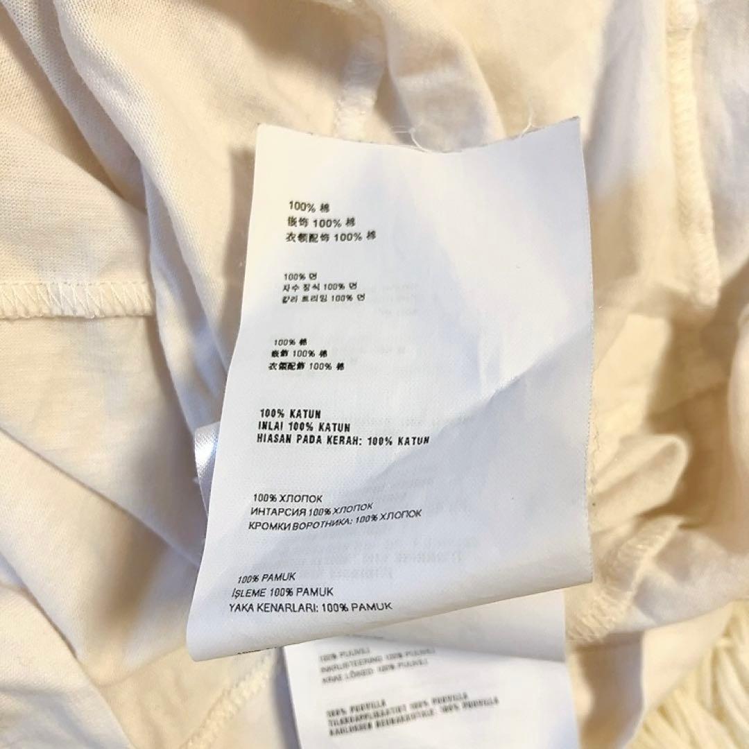 【三角ロゴ】PRADA　ロンT　ホワイト　大きいサイズXL　ラビット　長袖