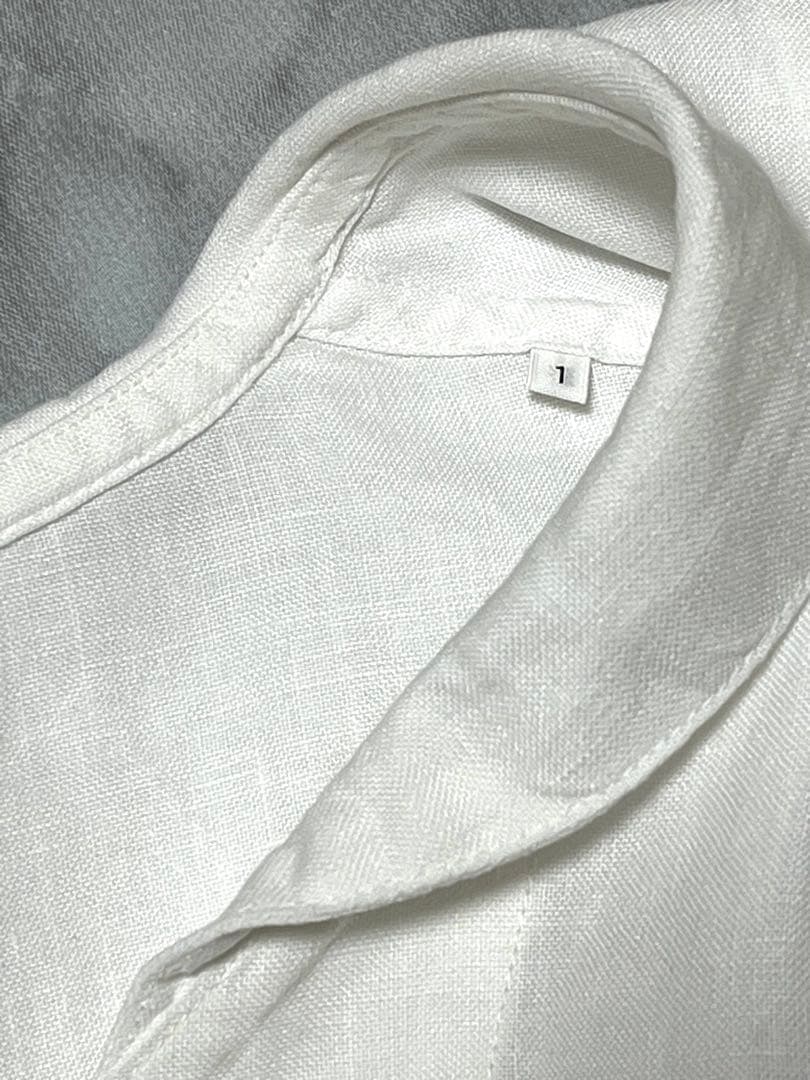 ORCIVAL オーチバル　オーシバル　リネン100% 半袖　セーラーシャツ