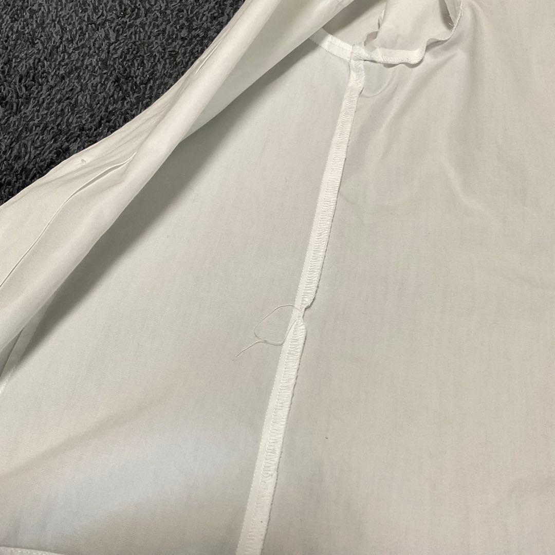 COMME des GARCONS パフスリーブリボンタイ半袖シャツ