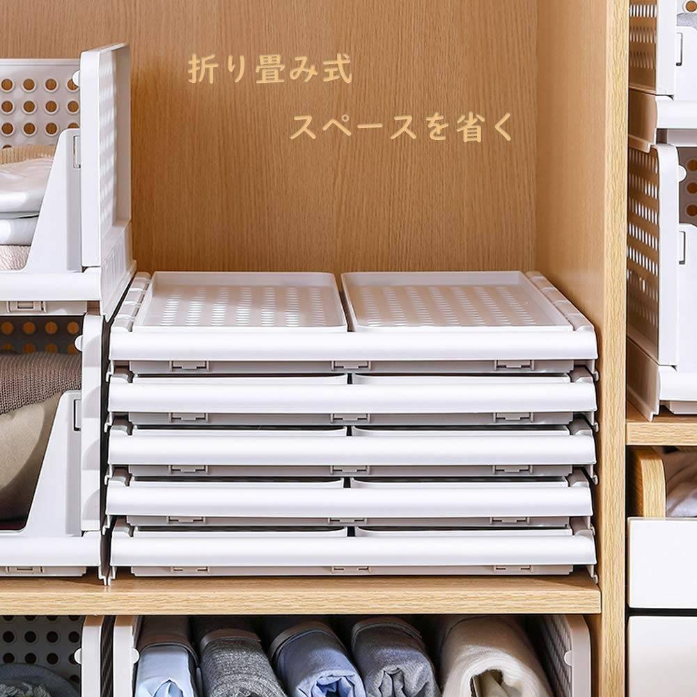 5個セットの衣装ケース クローゼット用