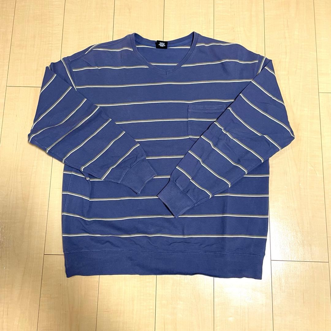 トップス PWA SHAVED KANOKO BD V-NECK GRAPE