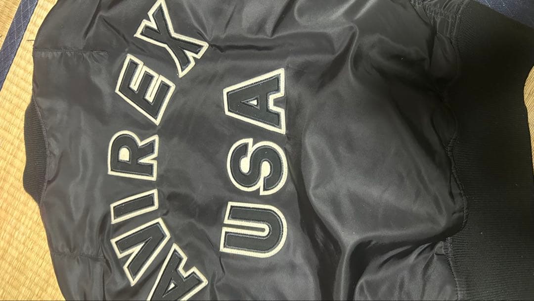 tanaka様用　AVIREX ブラック MA-1ジャケット