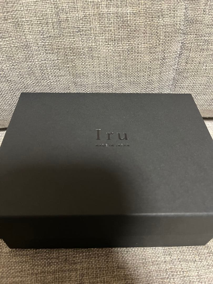 【Iru×池之端銀革店】マヤレザーコンパクトウォレット/グレー　《新品未使用》