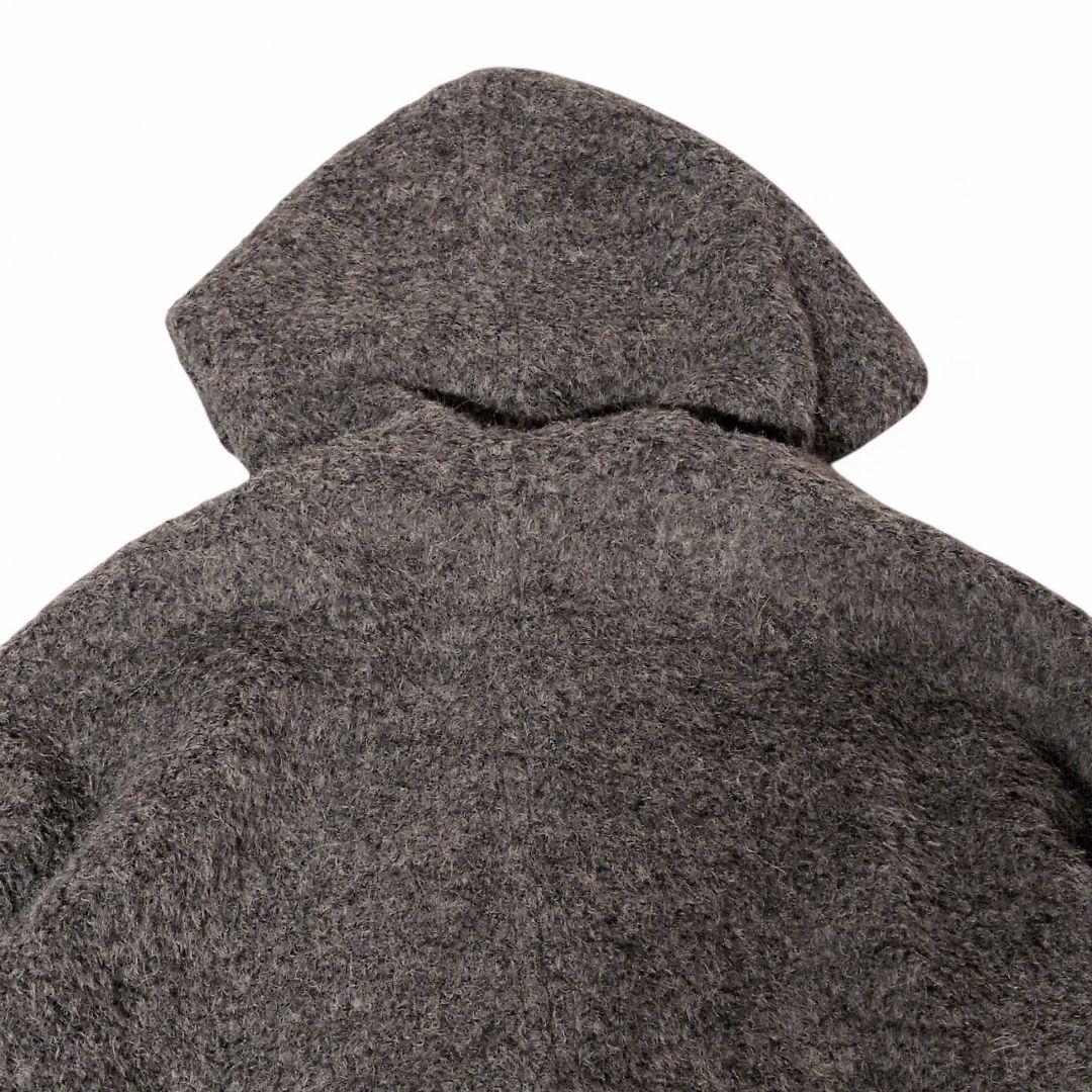 タケシコサカY’sヨウジヤマモト　フード　アルパカウールロングコート　日本製