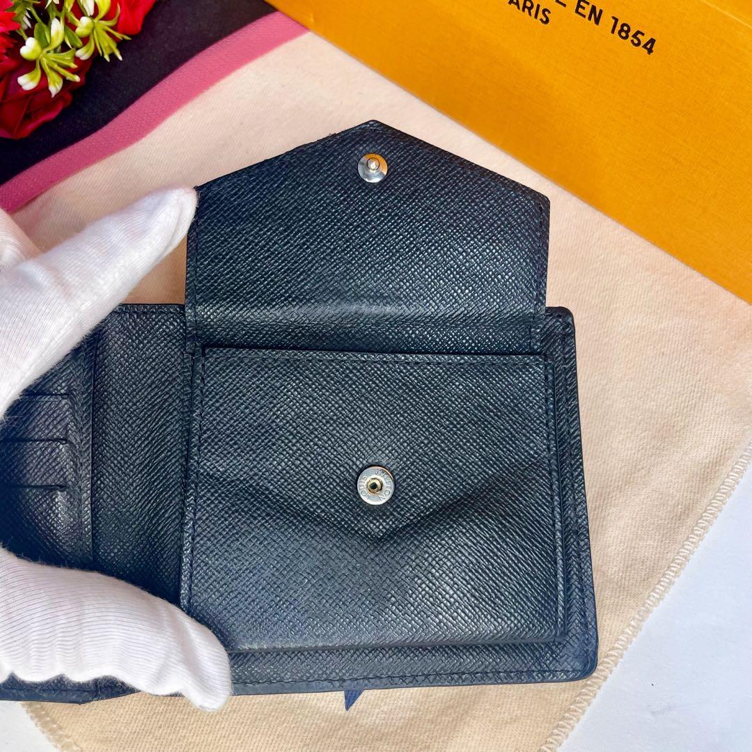 ✨新型✨ルイヴィトン ポルトフォイユマルコ NM エピ ノワール 2つ折り財布