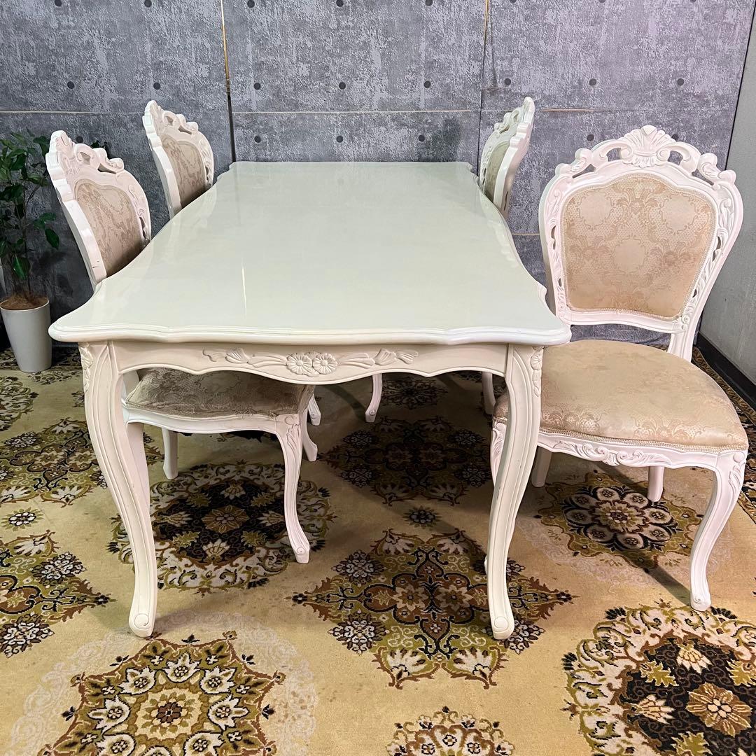 vioret-ocean7꧁家具꧂ダイニングテーブル&チェア4脚セット