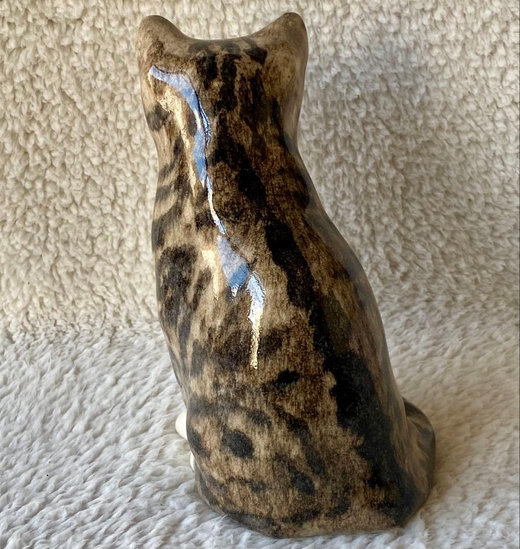 サイズ2　ウィンスタンレイキャット　ケンジントンキャット　キジトラ仔猫　貫入無し