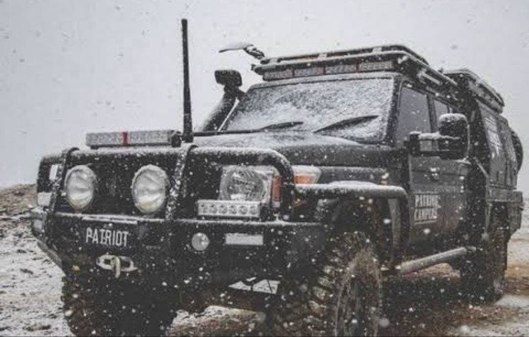 モビールアンテナ　オフロードアンテナ　フラッグポール　ステー付き　70cm