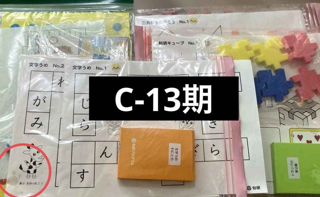 知研ボックス Q-13/Q-14/Q-15/Q-16 キッズアカデミー　年長