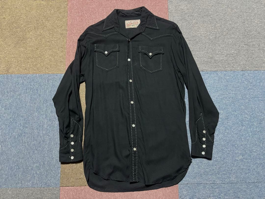 MEX TEX JOHNSONS ウエスタンシャツ LA ROCKA ロカビリー