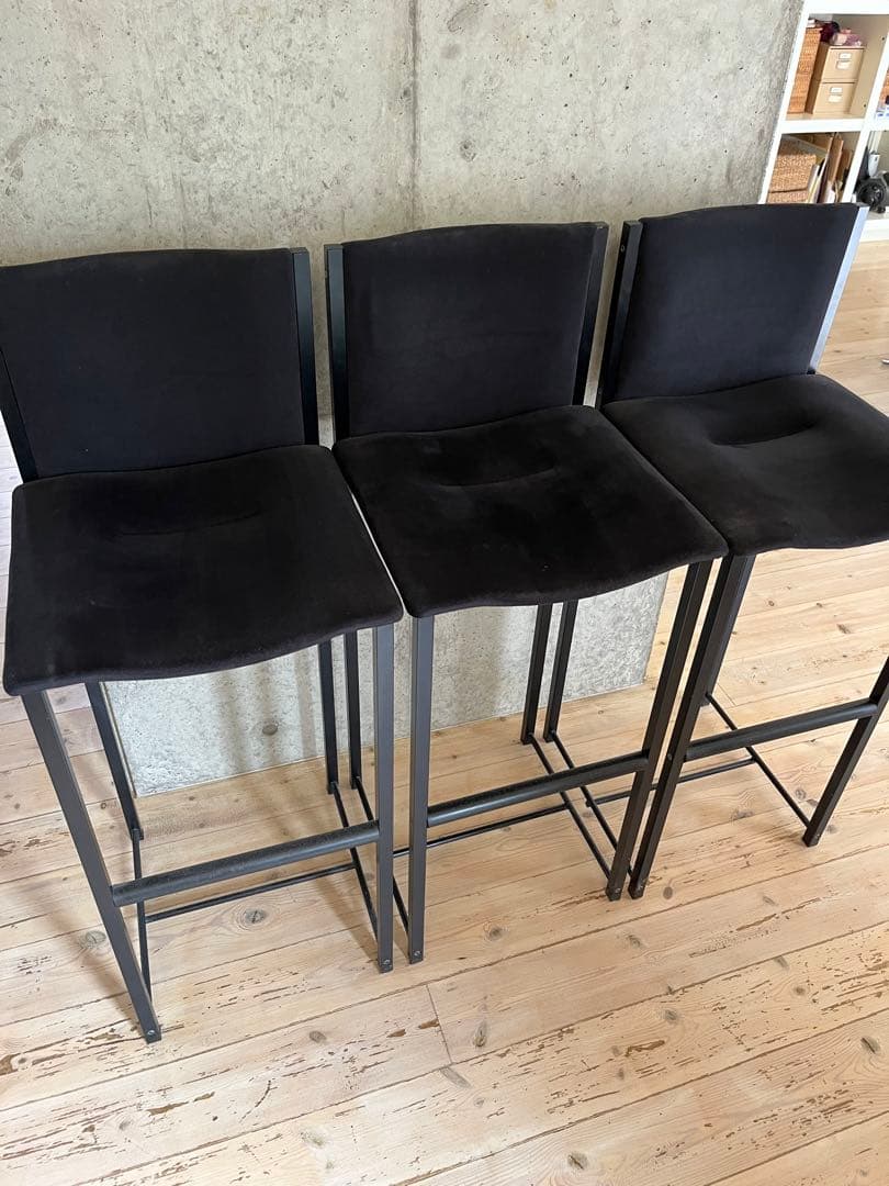 カッシーナ　リマ　カウンターチェア　三脚 中古