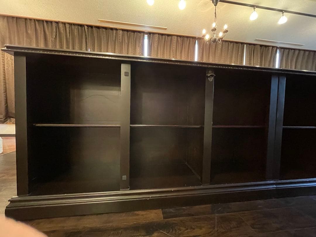 カウンター フラットトップカウンターテーブル アンティーク 店舗什器