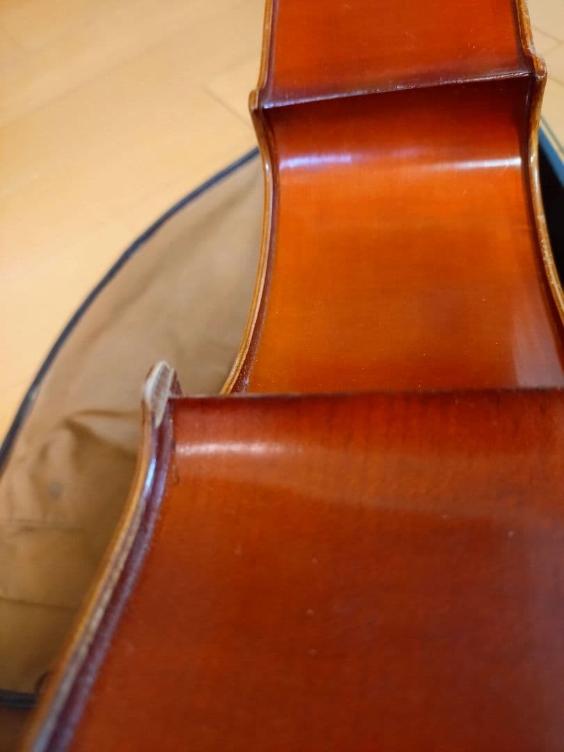 SUZUKI スズキ　チェロ　No.71 1/4 　子供用　分数　置物