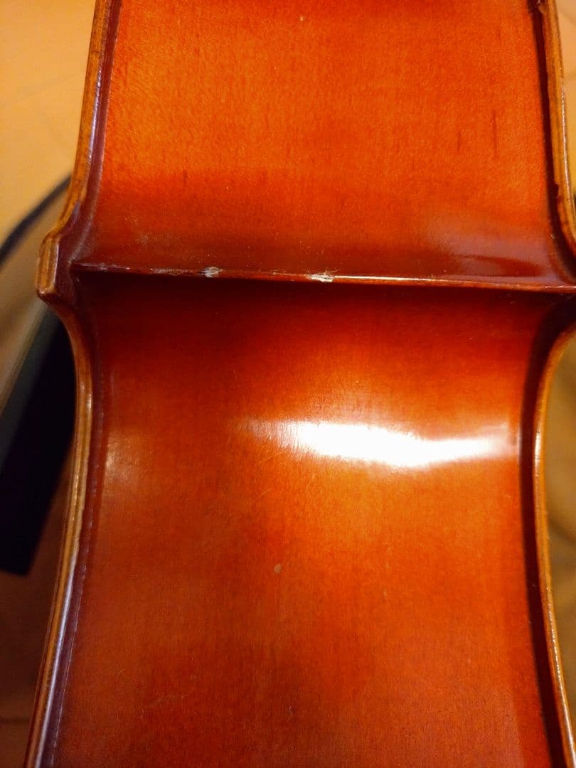 SUZUKI スズキ　チェロ　No.71 1/4 　子供用　分数　置物