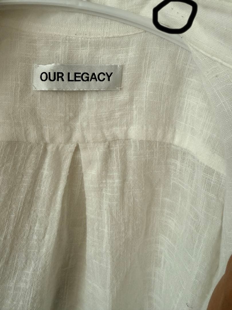 トップス our legacy coco shirt 44 white