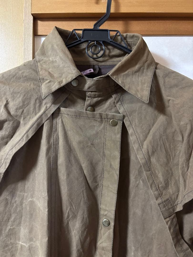 ヴィンテージ DownUnder オイルドコート ドロッシャーコート ロング丈