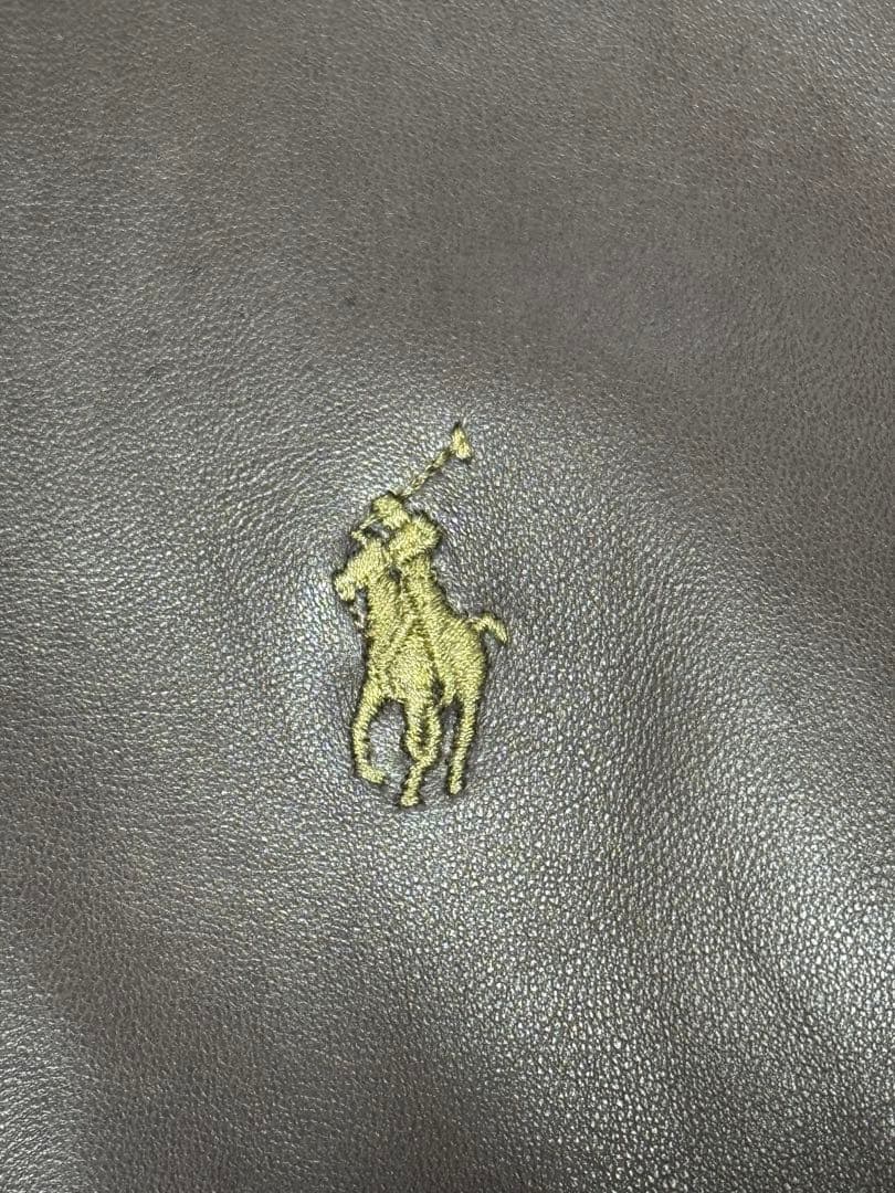 ラルフローレン　レザージャケット　こげ茶　Lサイズ ブラウン