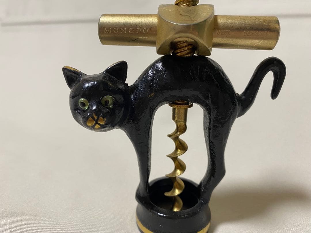 MONOPOL 黒猫　ワインオープナー