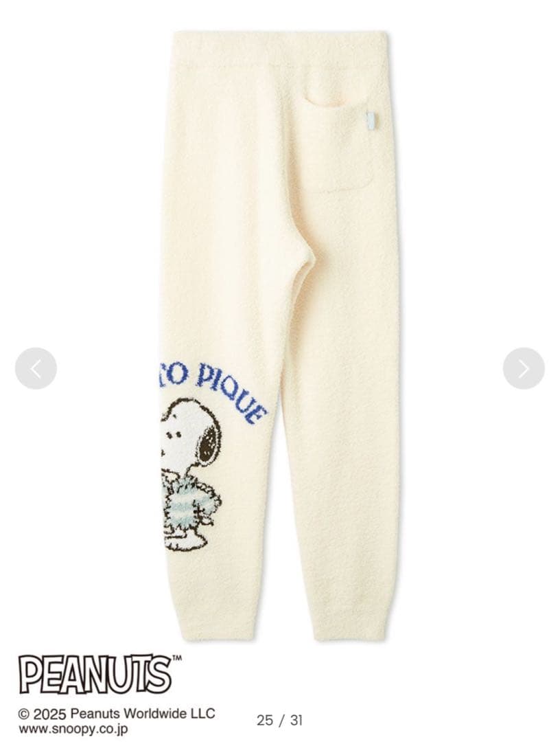 PEANUTS GELATO PIQUE スヌーピー ルームウェア　サイズF