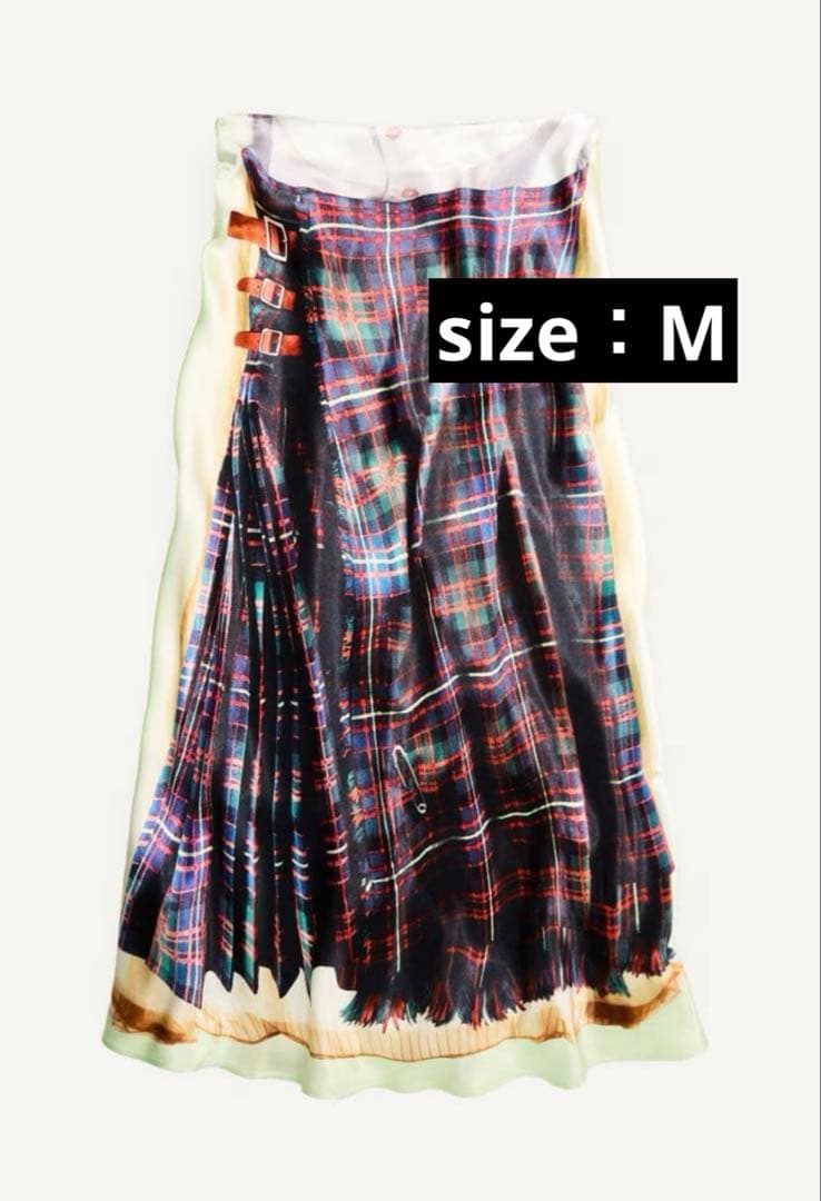 新品 グレンマーティンス Glenn Martens ×  サテンスカート