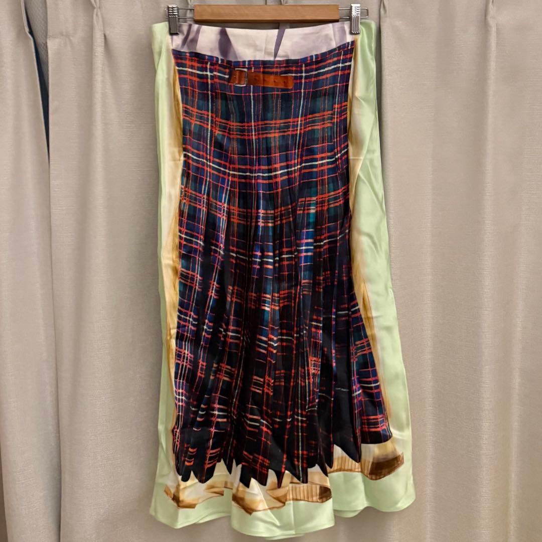 新品 グレンマーティンス Glenn Martens ×  サテンスカート
