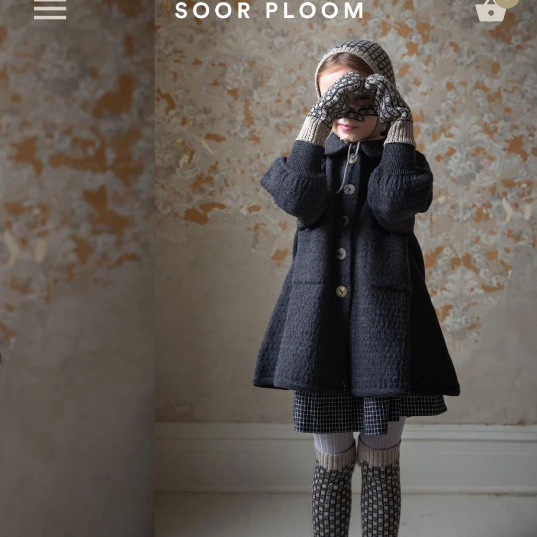 新品 soor ploom Ruth Coat Coal 8y