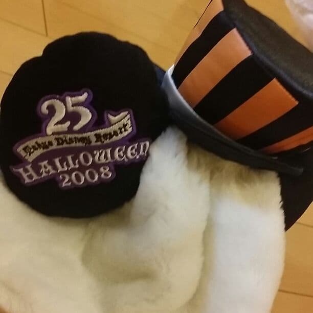DH11    ディズニーハロウィン2008 ミッキーおばけ帽子